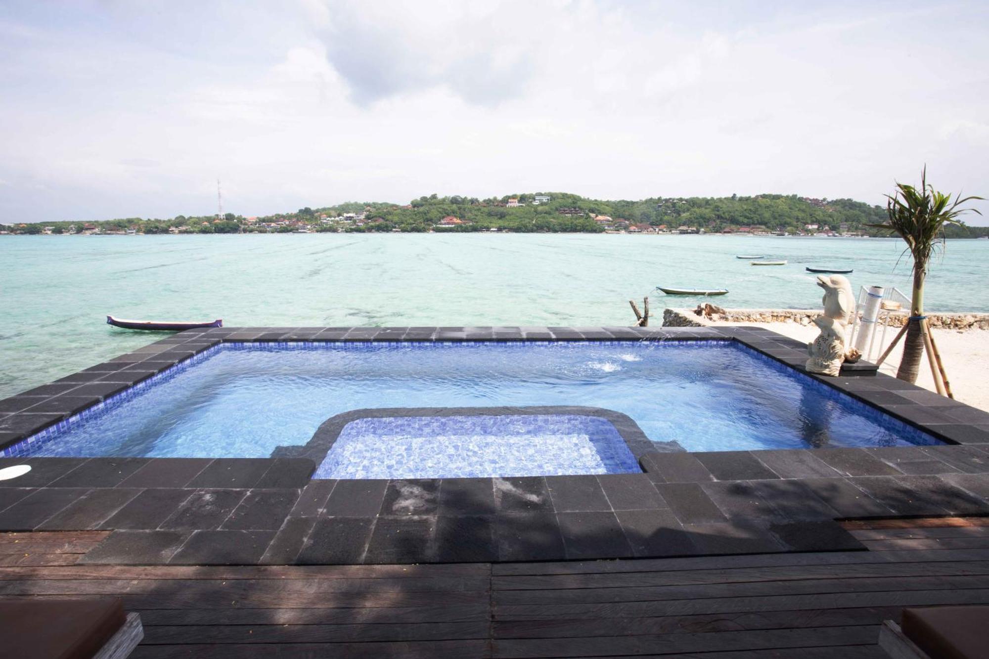 Wooden Beach Sunset Cottages Lembongan Exterior foto