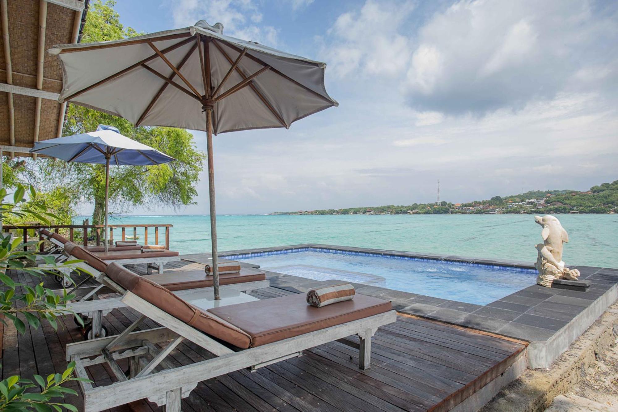 Wooden Beach Sunset Cottages Lembongan Exterior foto