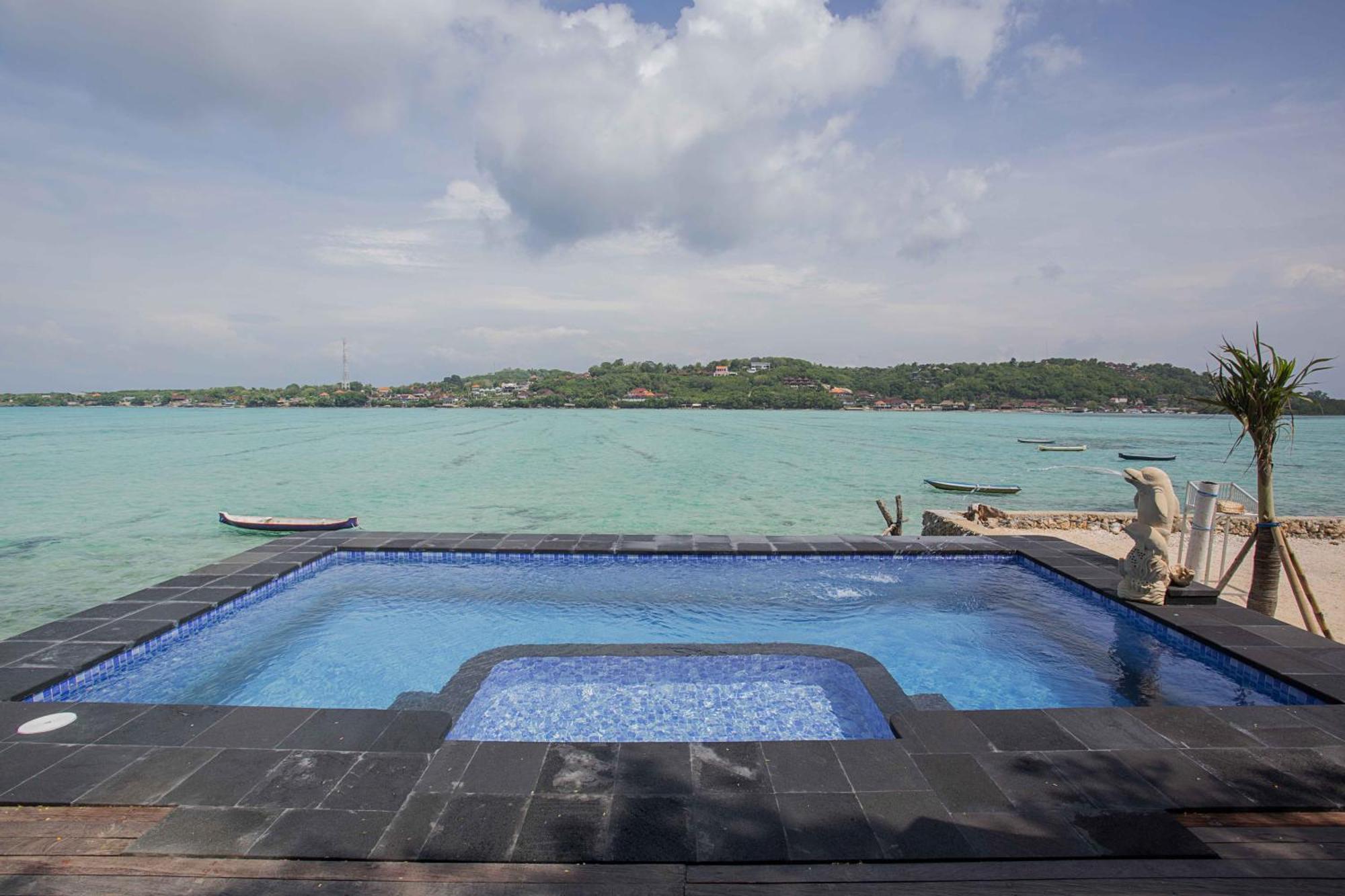 Wooden Beach Sunset Cottages Lembongan Exterior foto