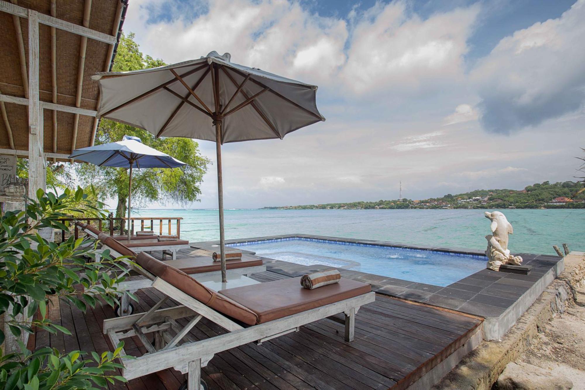 Wooden Beach Sunset Cottages Lembongan Exterior foto