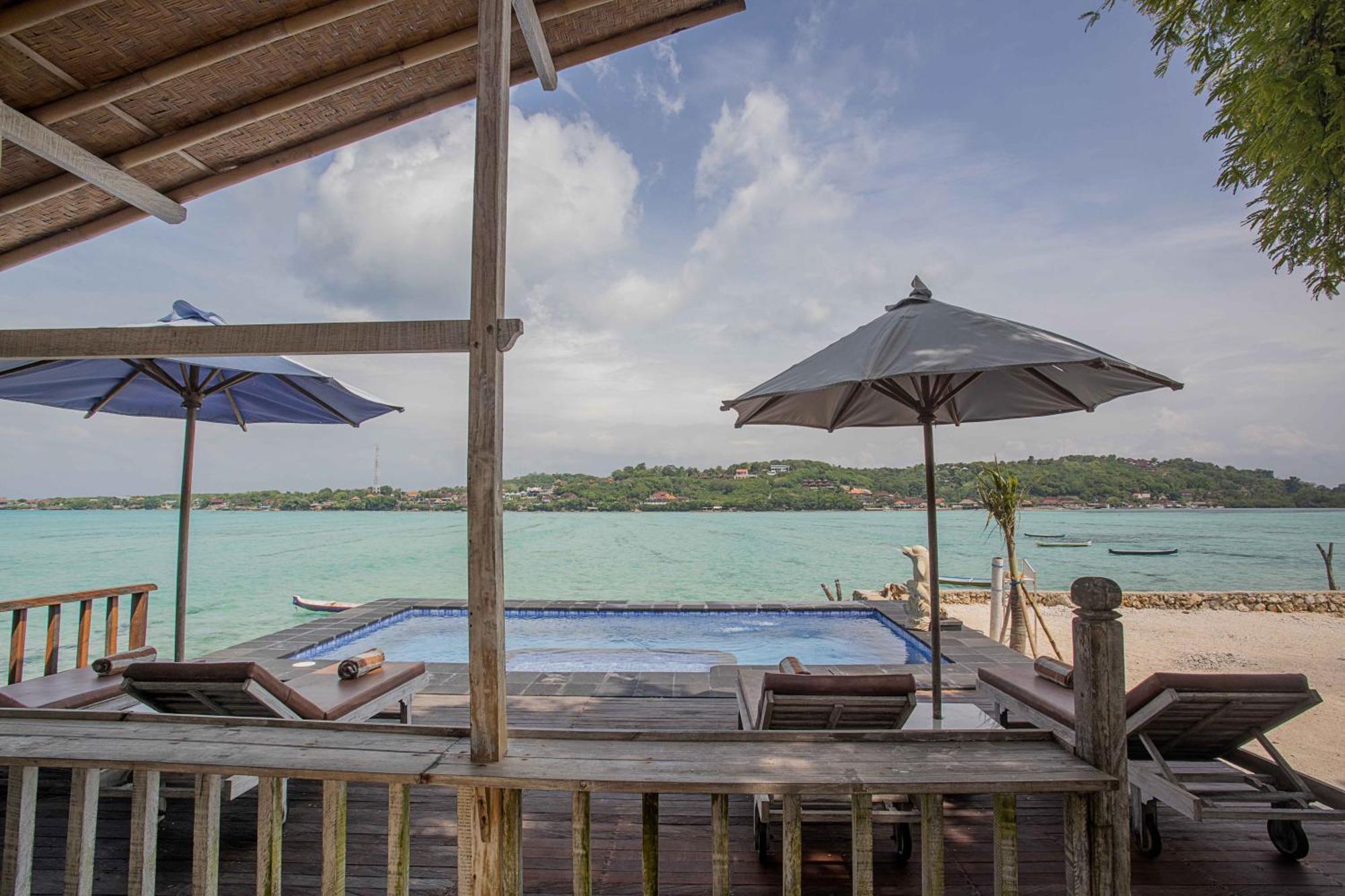 Wooden Beach Sunset Cottages Lembongan Exterior foto