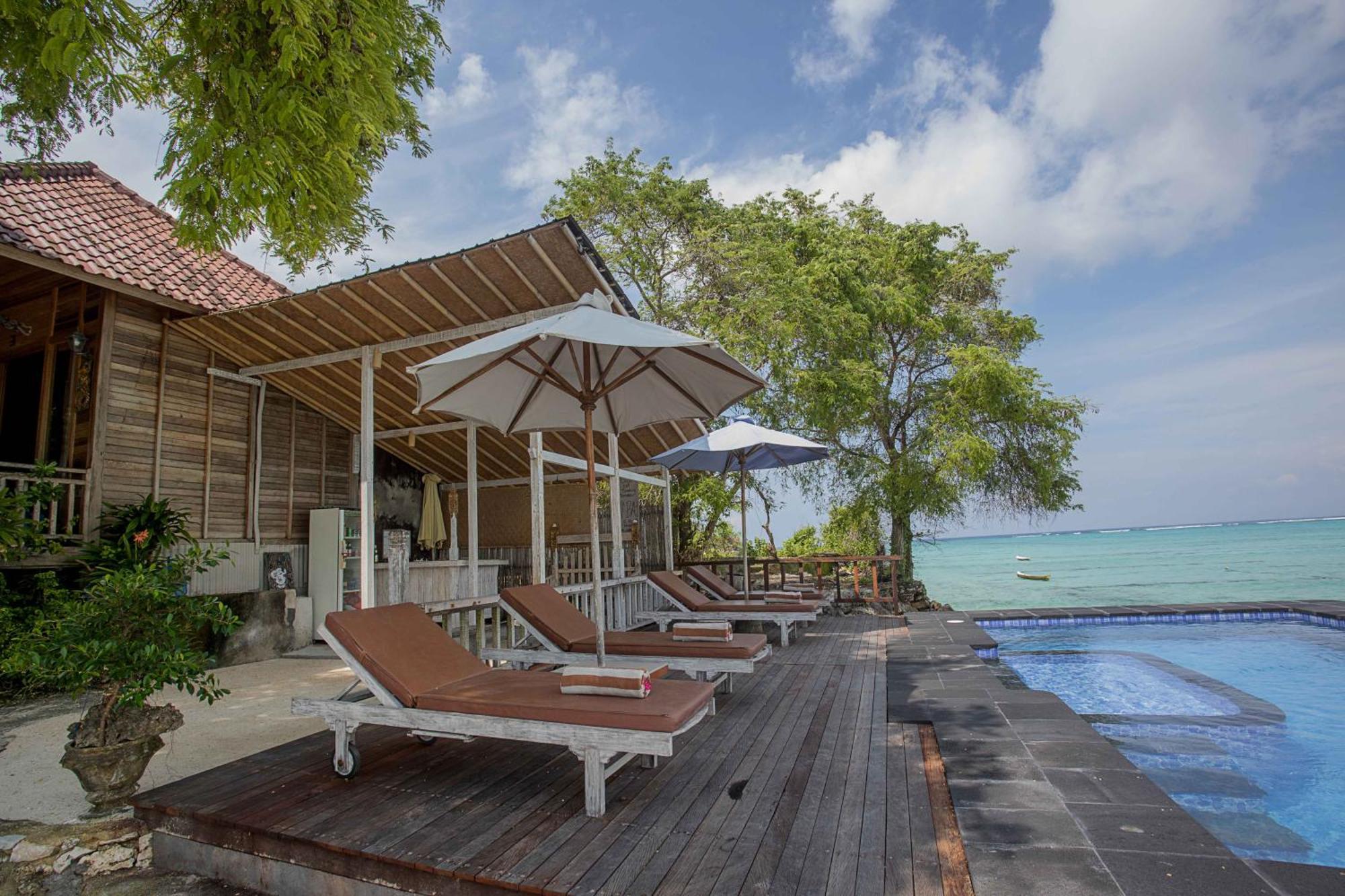 Wooden Beach Sunset Cottages Lembongan Exterior foto