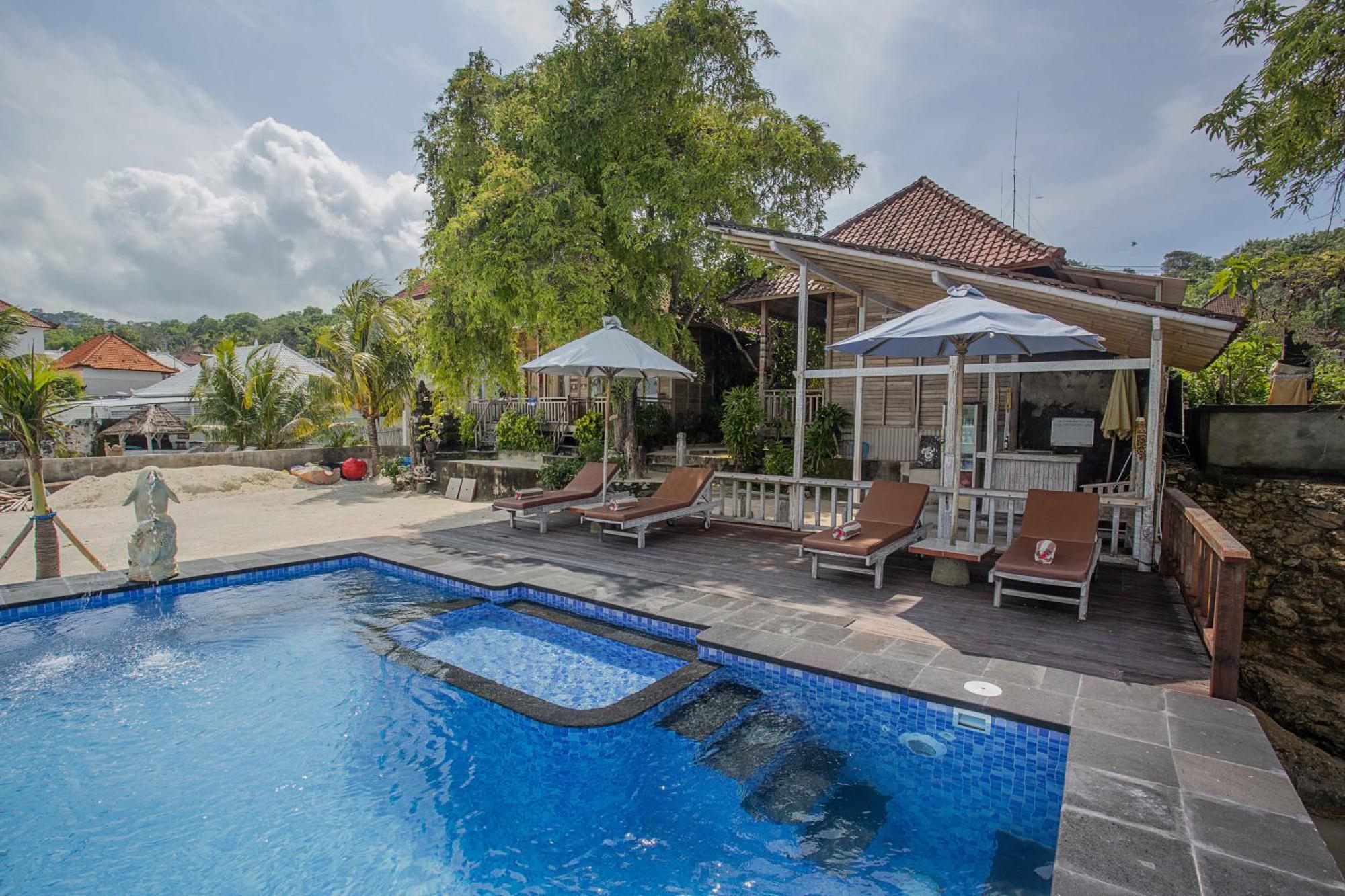 Wooden Beach Sunset Cottages Lembongan Exterior foto