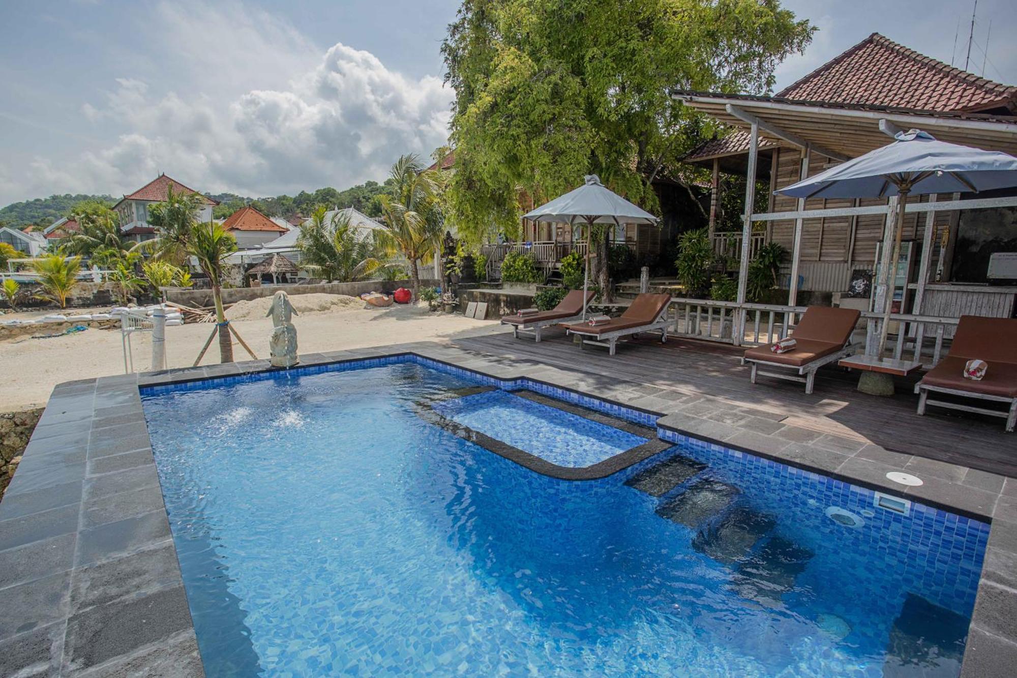 Wooden Beach Sunset Cottages Lembongan Exterior foto