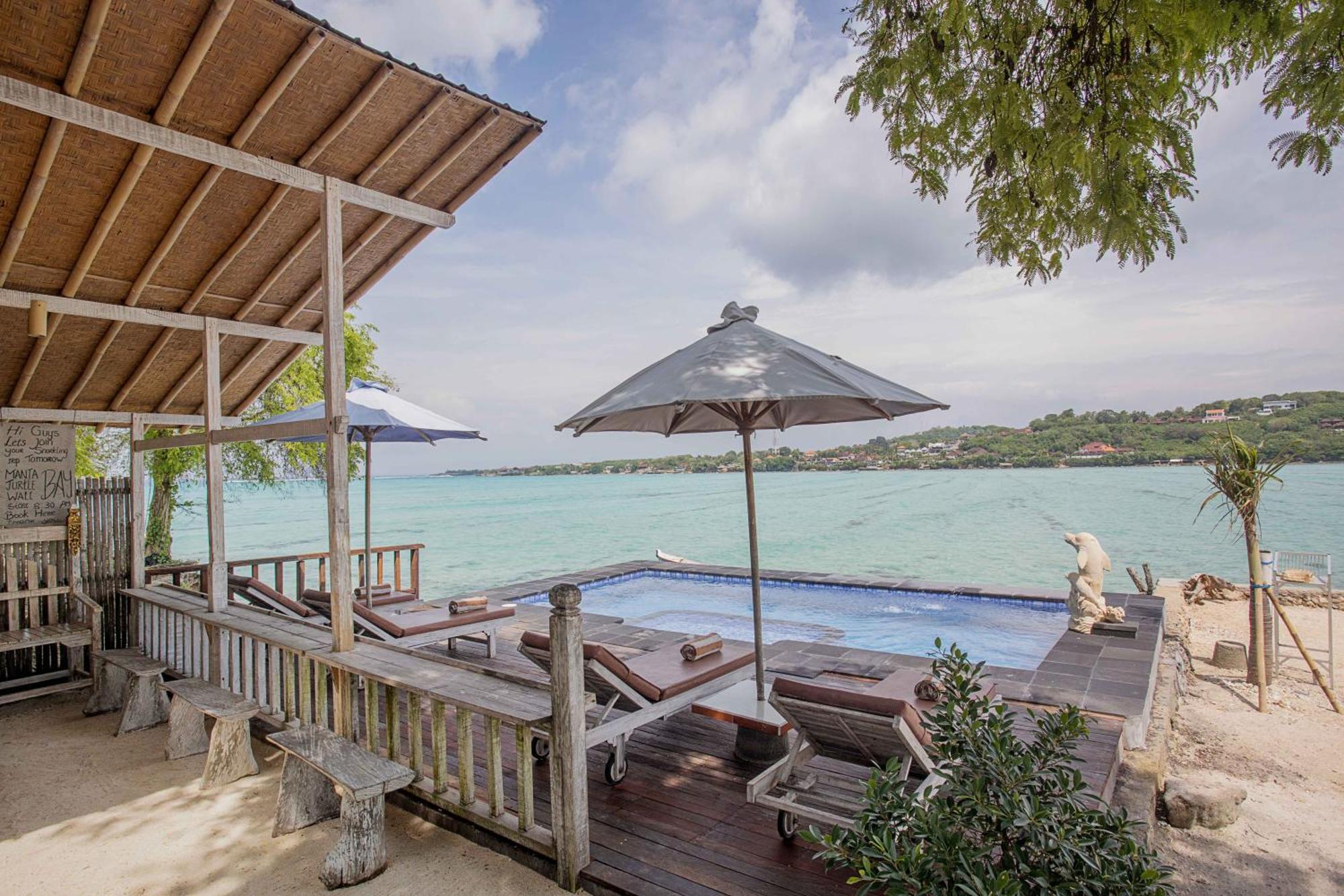 Wooden Beach Sunset Cottages Lembongan Exterior foto